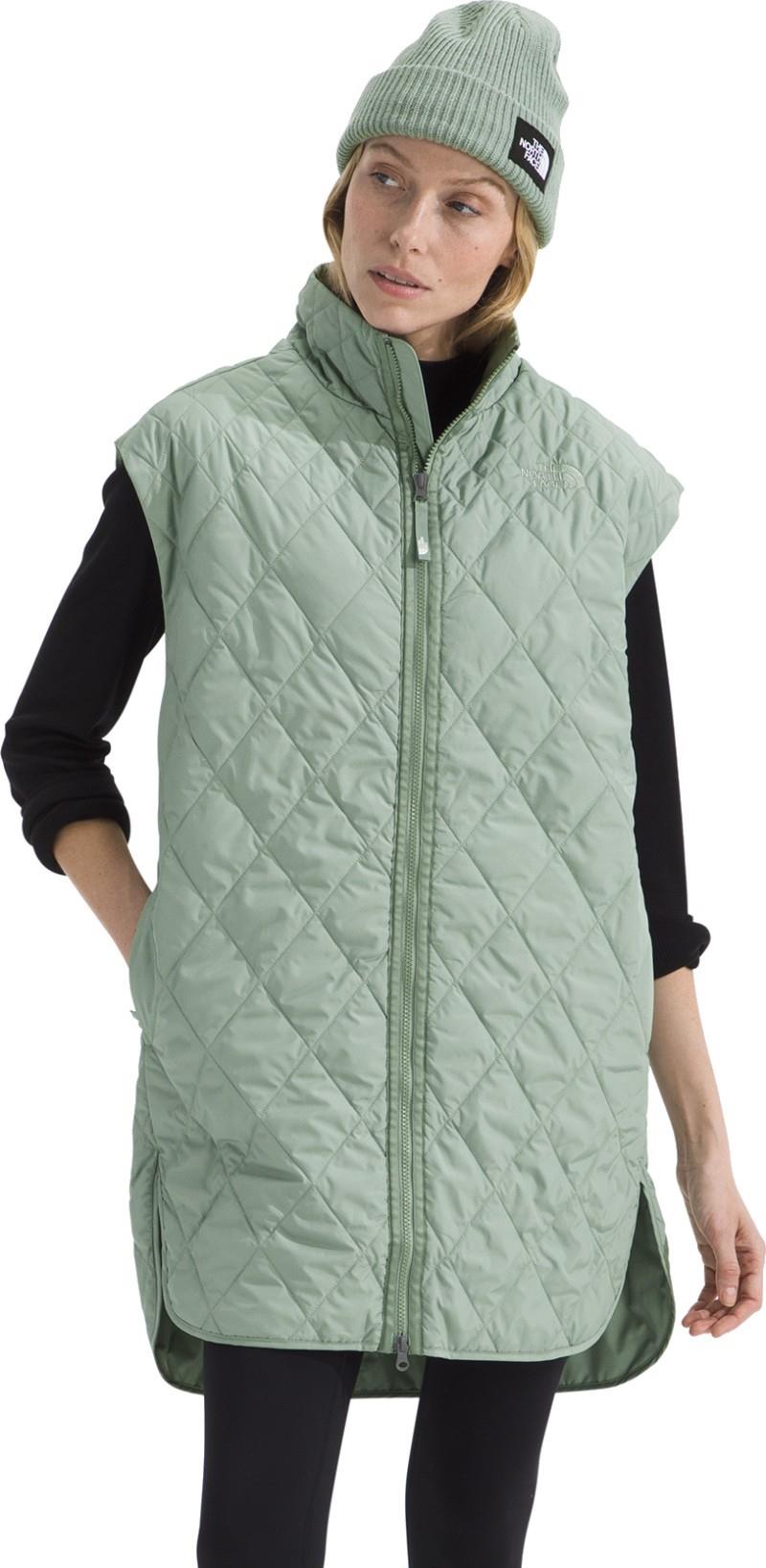Diamond Peak Insulated Vest - Womens - slate moss 1