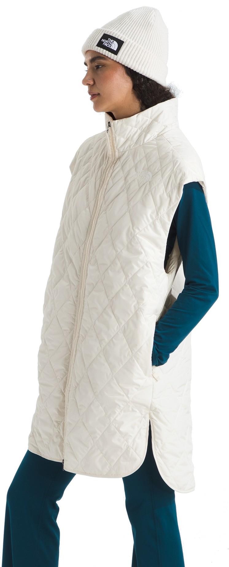 Diamond Peak Insulated Vest - Womens - white dune 1