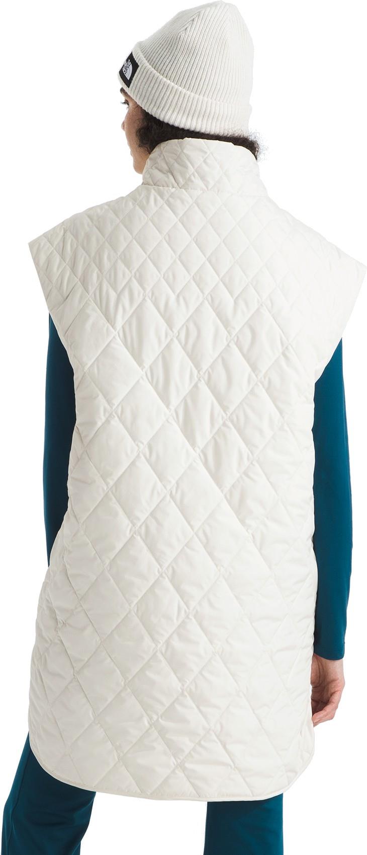 Diamond Peak Insulated Vest - Womens - white dune 1