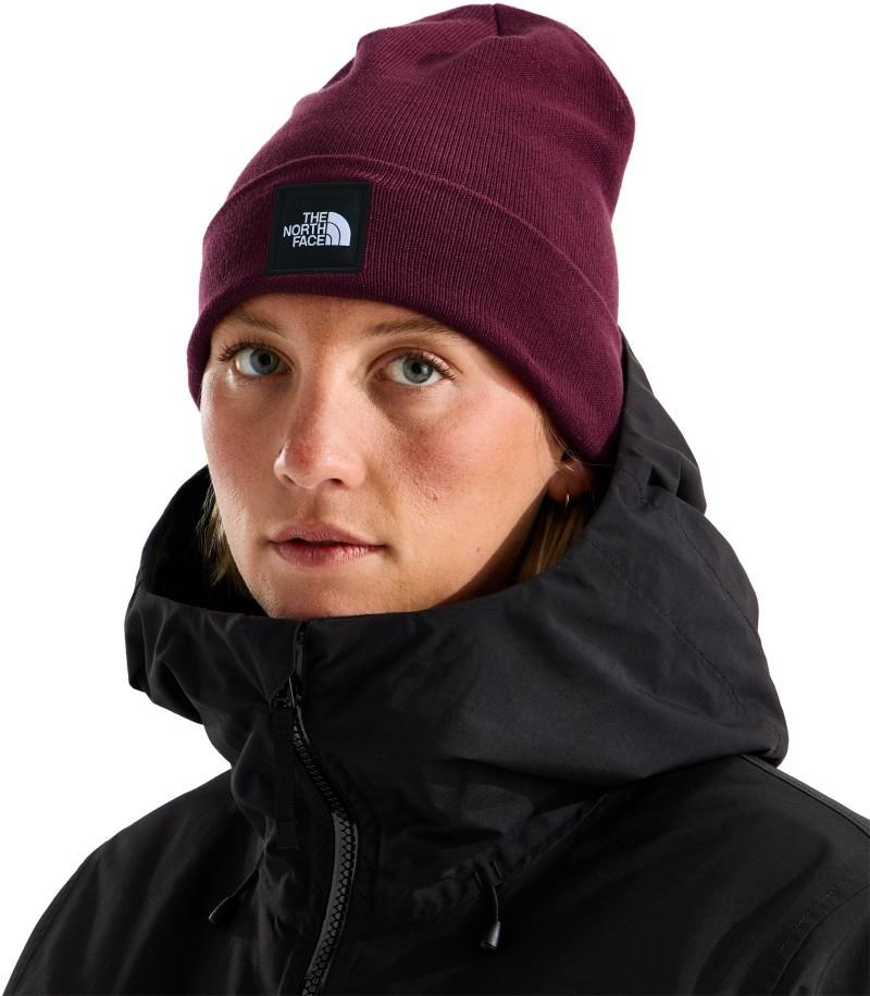 Dock Worker Recycled Beanie - burgundy crush 1