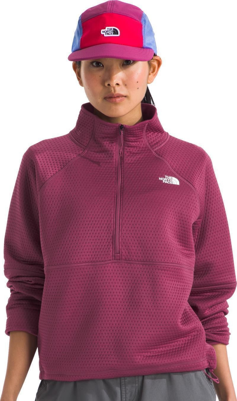 Dotknit Thermal 1/4 Zip - Womens - cyber berry 1