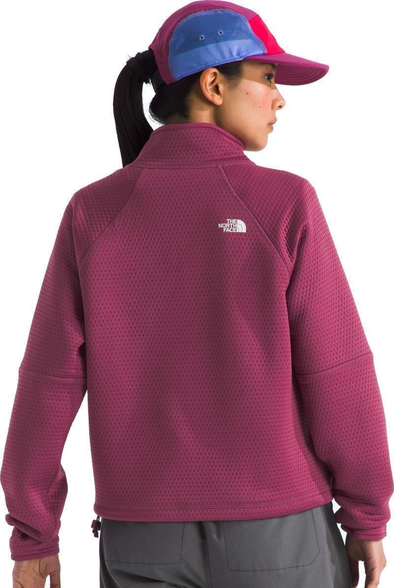 Dotknit Thermal 1/4 Zip - Womens - cyber berry 1