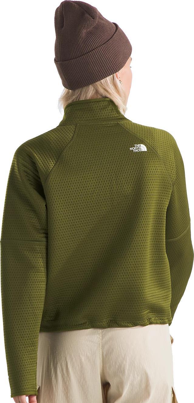 Dotknit Thermal 1/4 Zip - Womens - forest olive 1