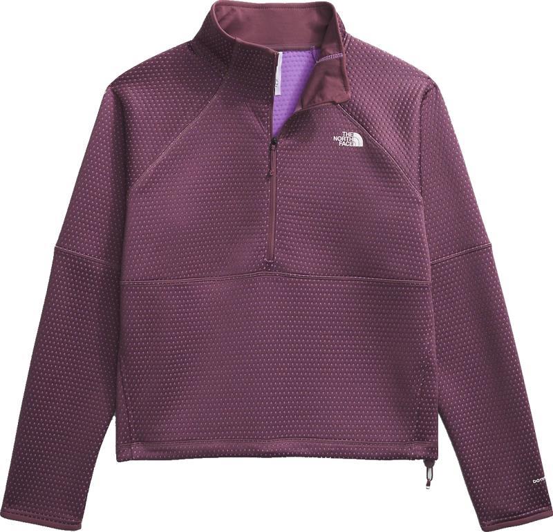 Dotknit Thermal 1/4 Zip - Womens - midnight mauve 1