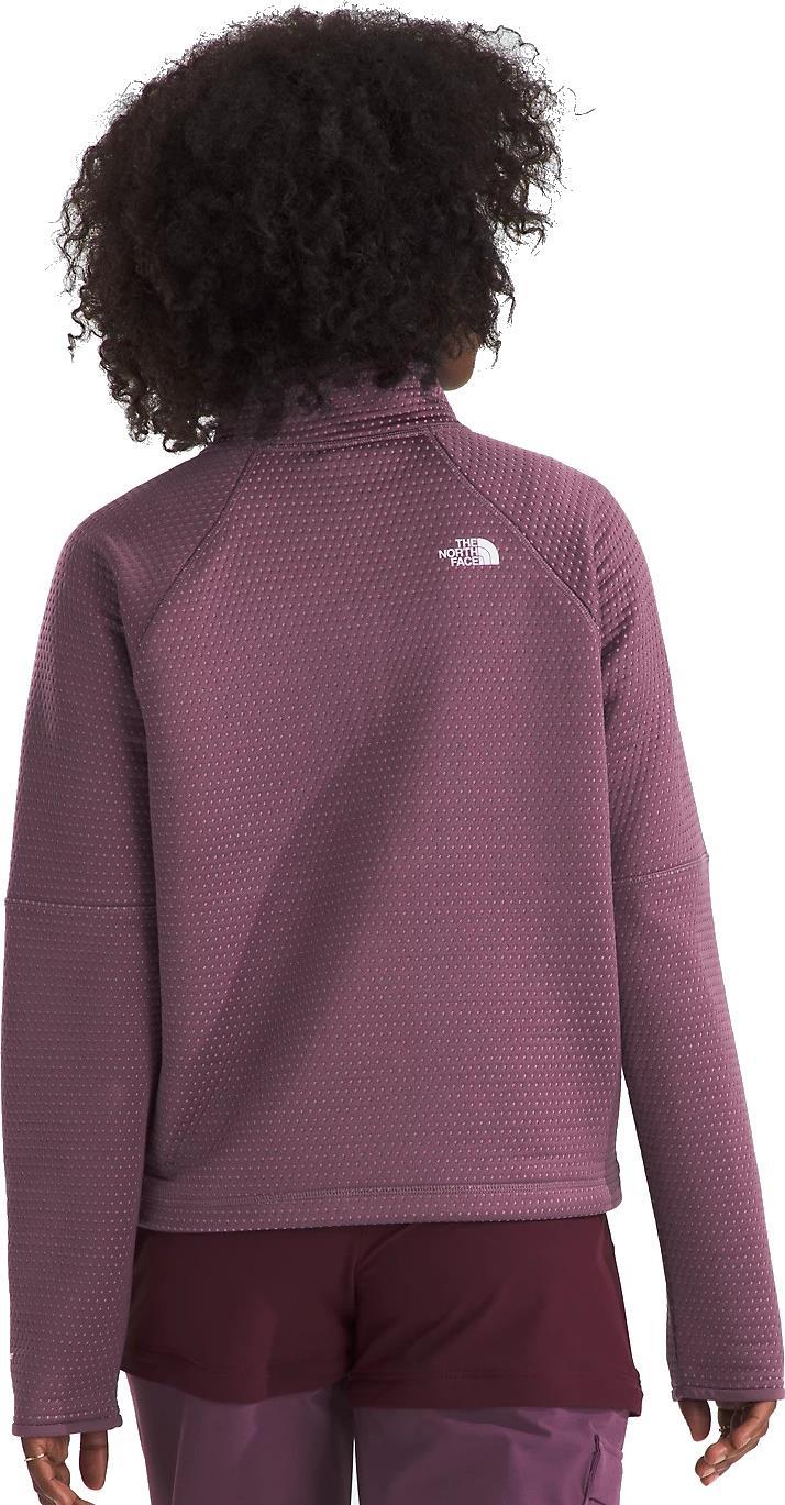Dotknit Thermal 1/4 Zip - Womens - midnight mauve 1