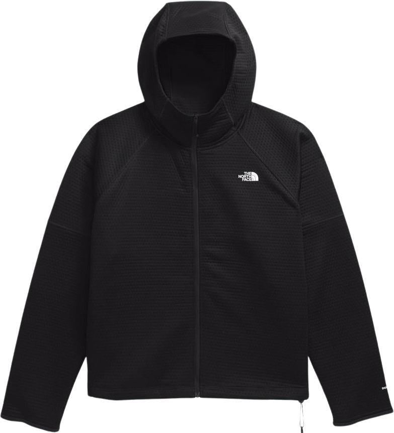 Dotknit Thermal Full Zip Hoodie, Plus - Womens - tnf black 1