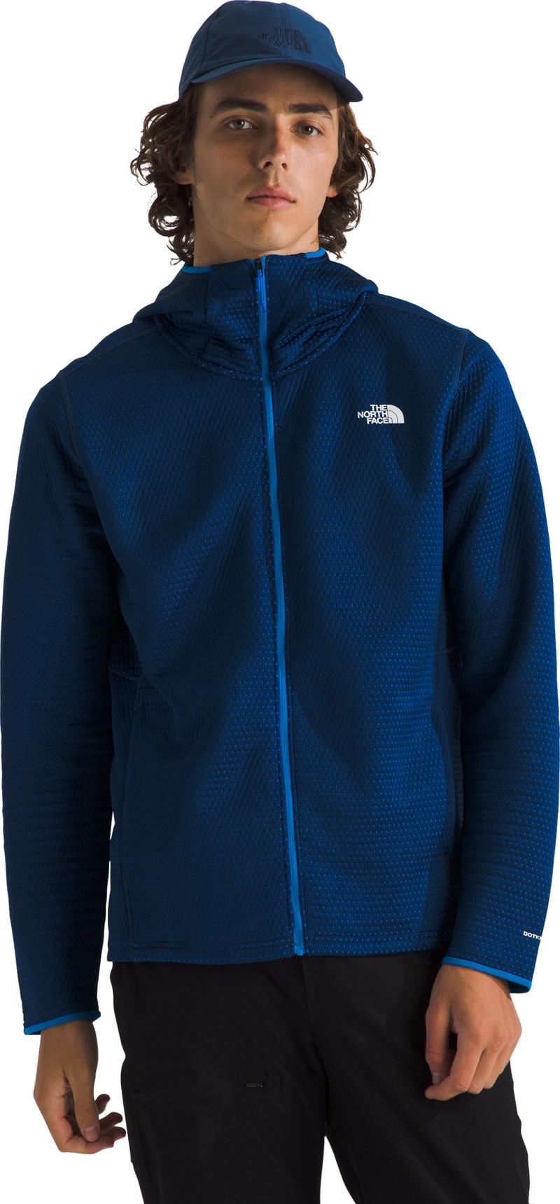 Dotknit Thermal Full Zip Hoodie - Mens - hero blue / estate blue 1
