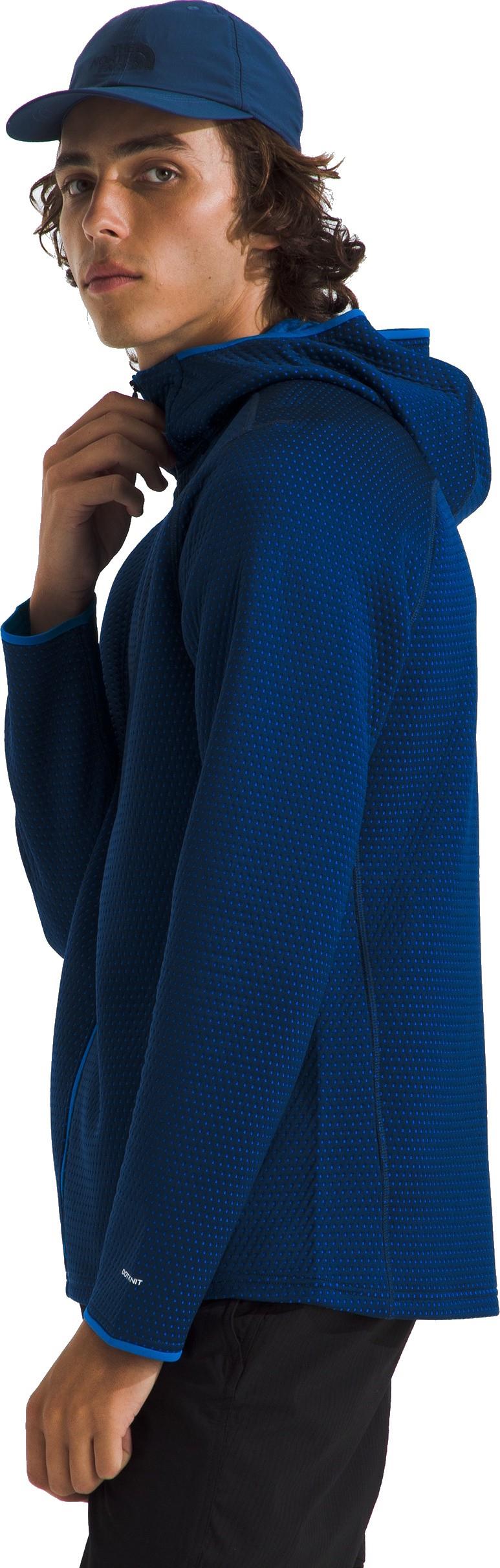 Dotknit Thermal Full Zip Hoodie - Mens - hero blue / estate blue 1