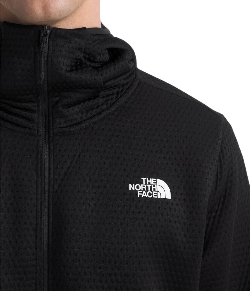 Dotknit Thermal Full Zip Hoodie - Mens - tnf black 1