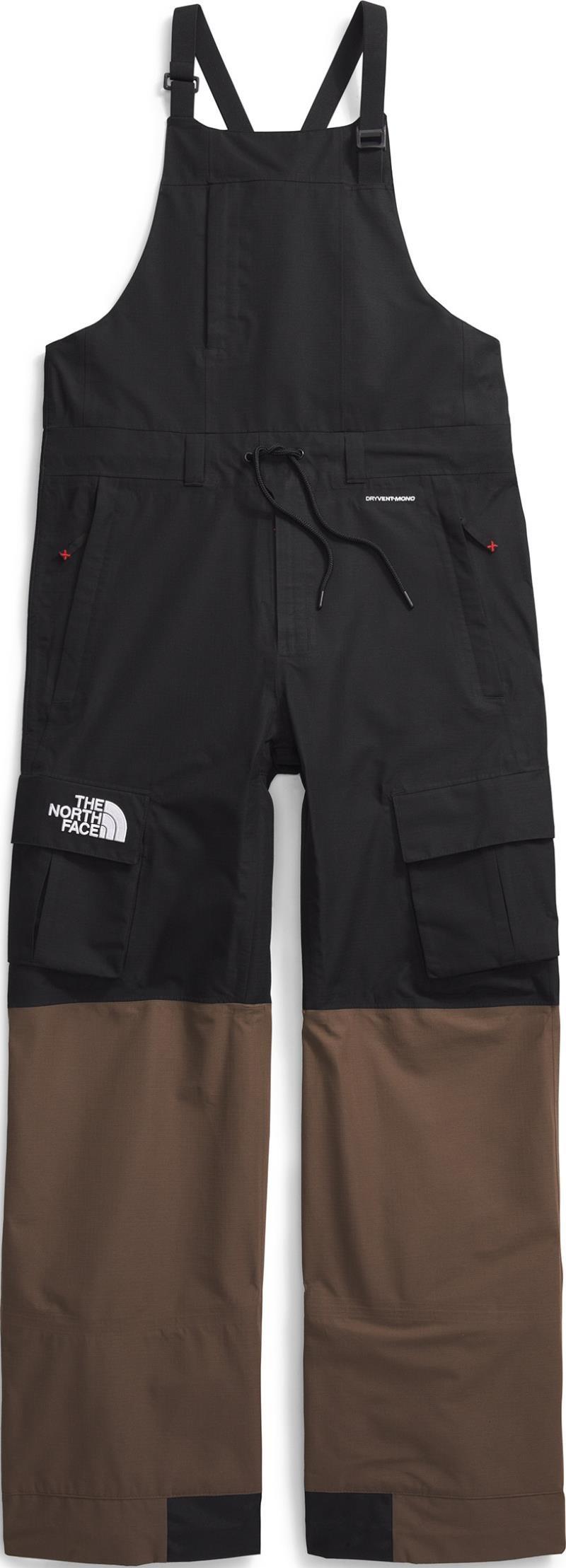 Dragline Bibs, Long - Mens - tnf black / smokey brown 1