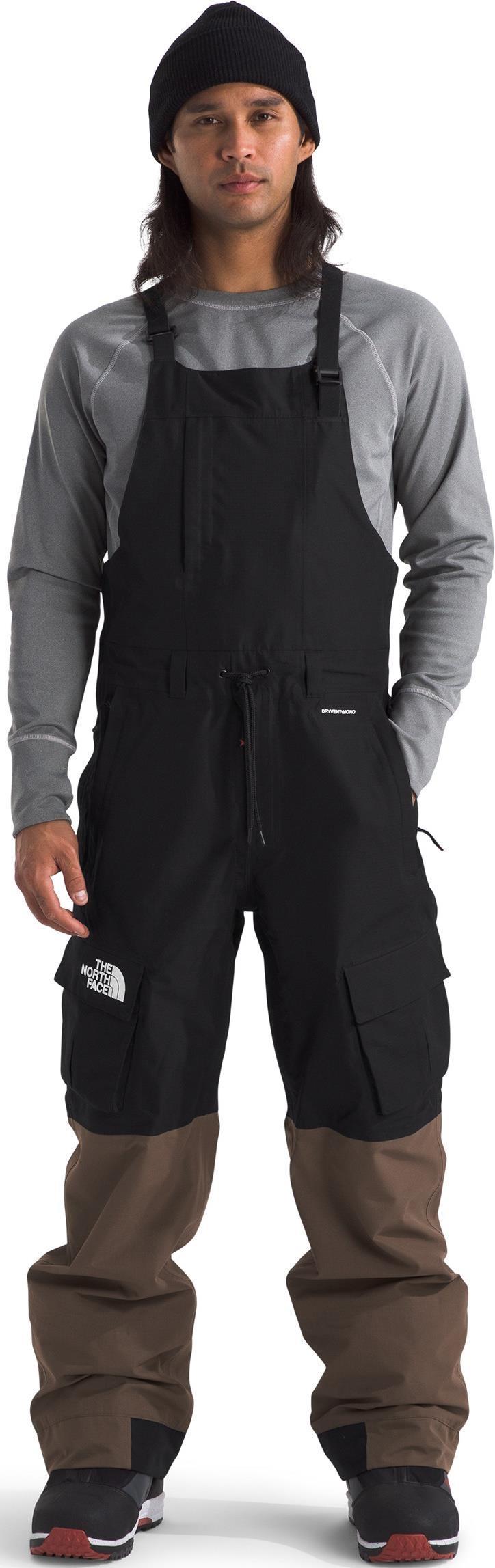 Dragline Bibs, Long - Mens - tnf black / smokey brown 1