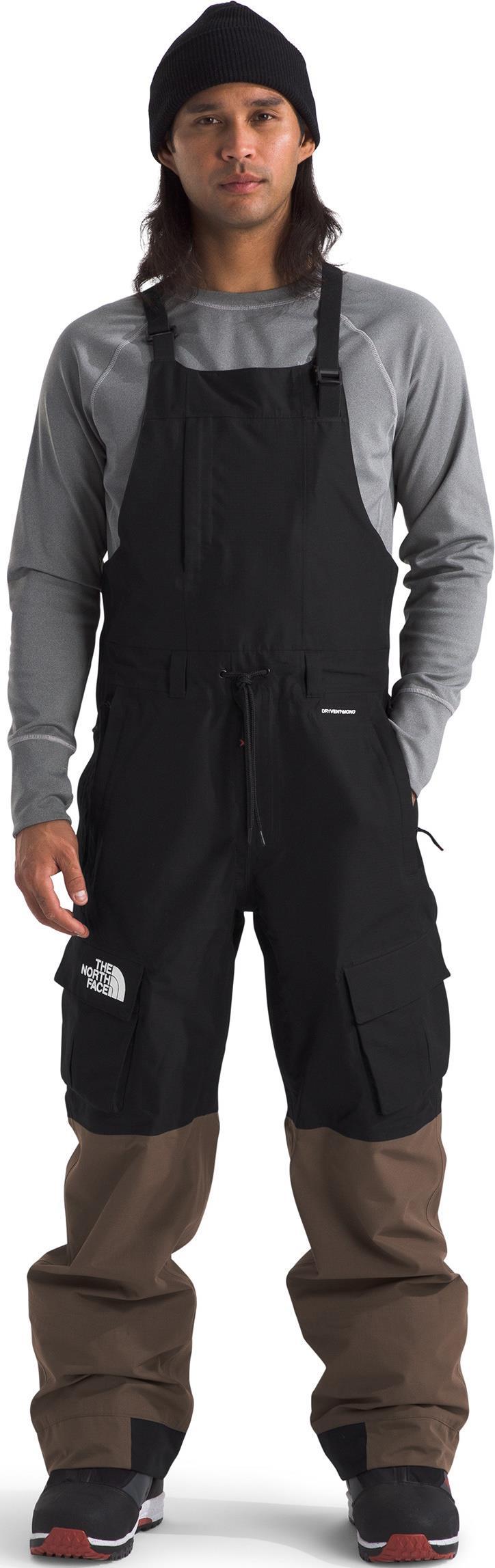 Dragline Bibs, Reg - Mens - tnf black / smokey brown 1