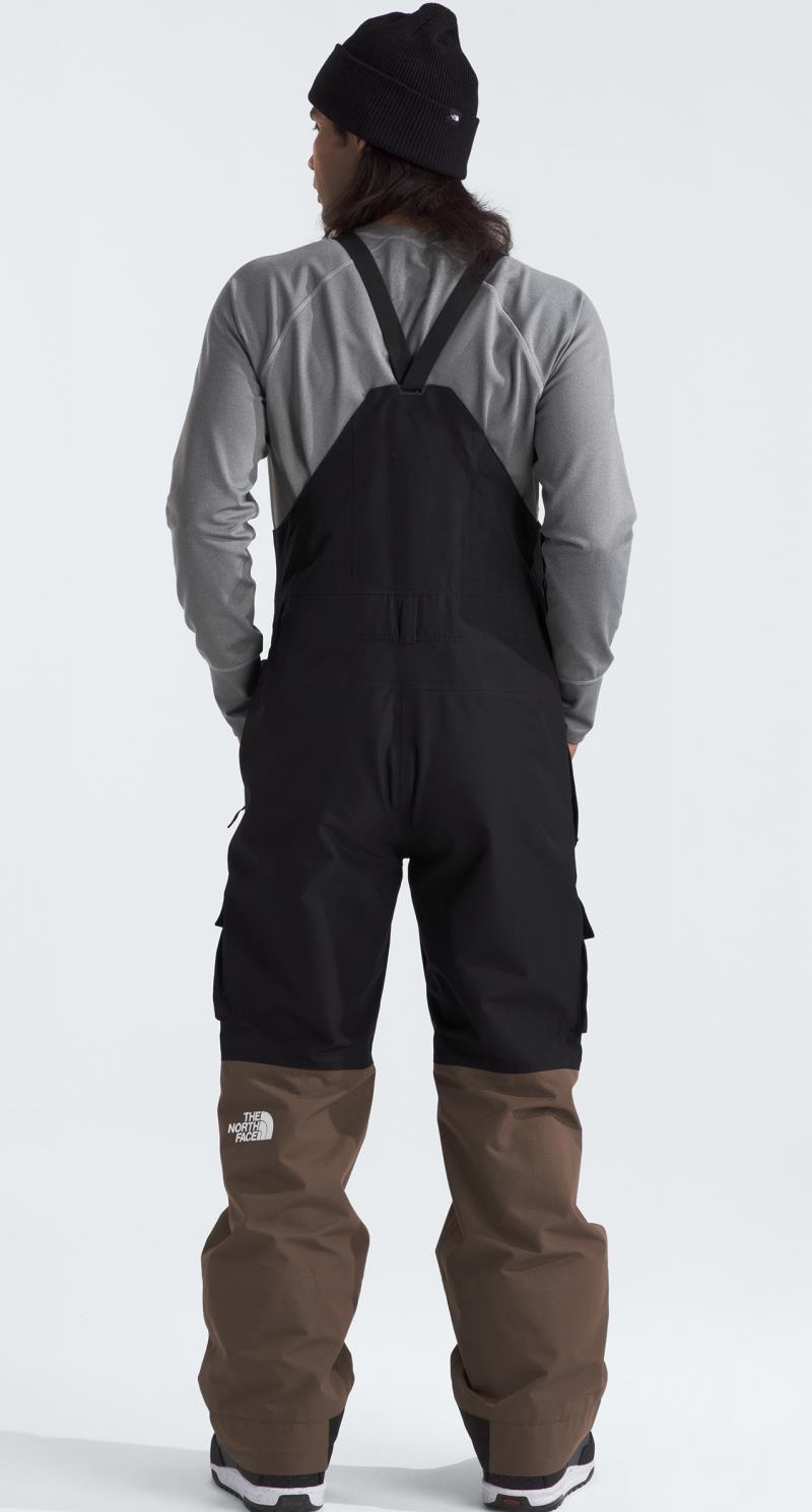 Dragline Bibs, Short - Mens - tnf black / smokey brown 1