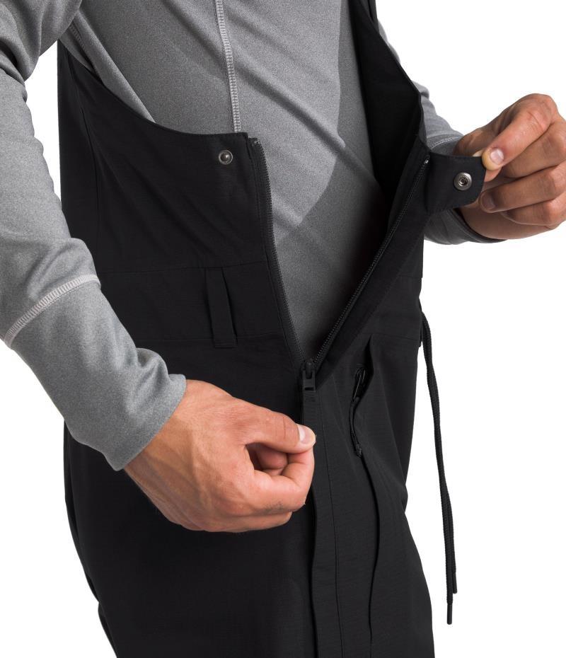 Dragline Bibs, Short - Mens - tnf black / smokey brown 1