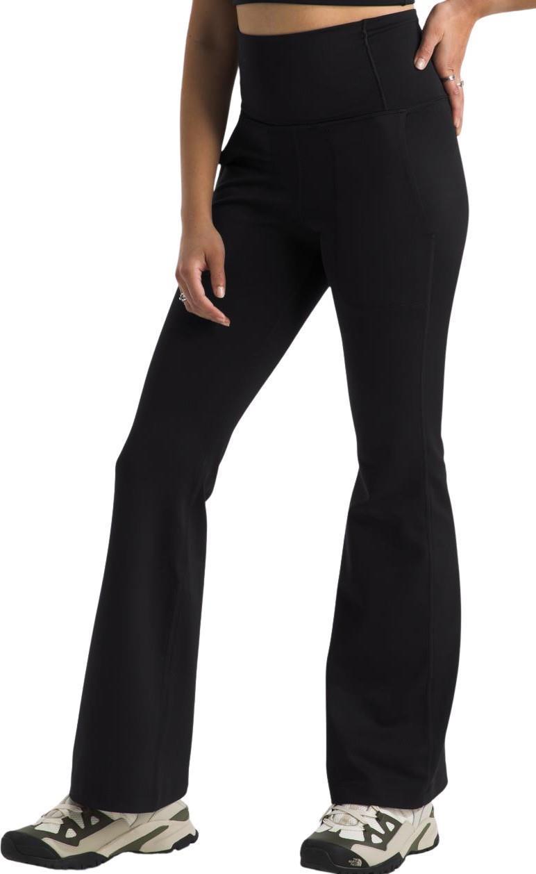 Dune Sky Flare Tights, Reg - Womens - tnf black 1