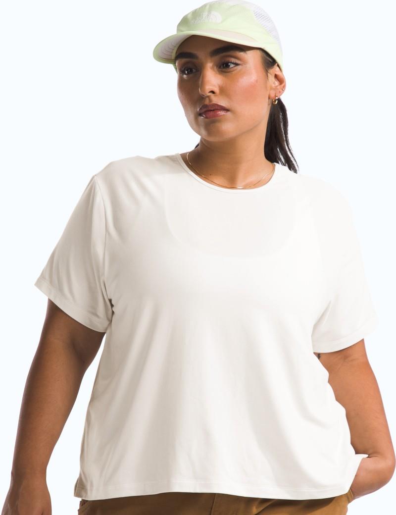 Dune Sky SS, Plus - Womens - white dune 1