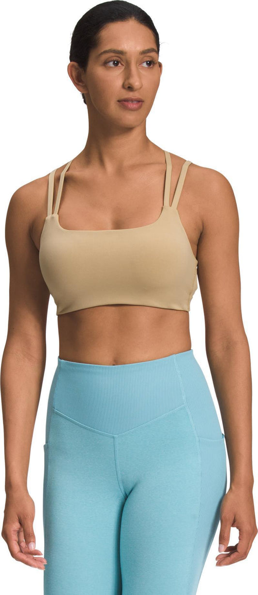 Dune Sky Strappy Bra - khaki stone / retro orange 1