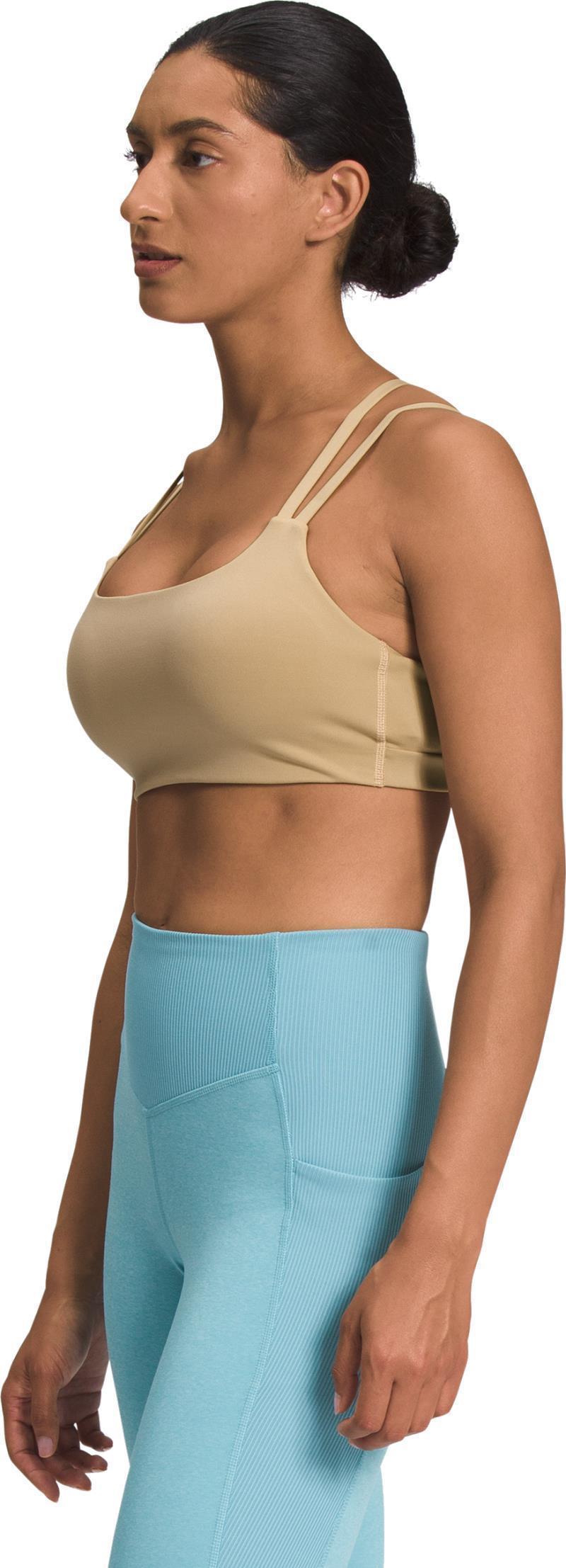 Dune Sky Strappy Bra - khaki stone / retro orange 1