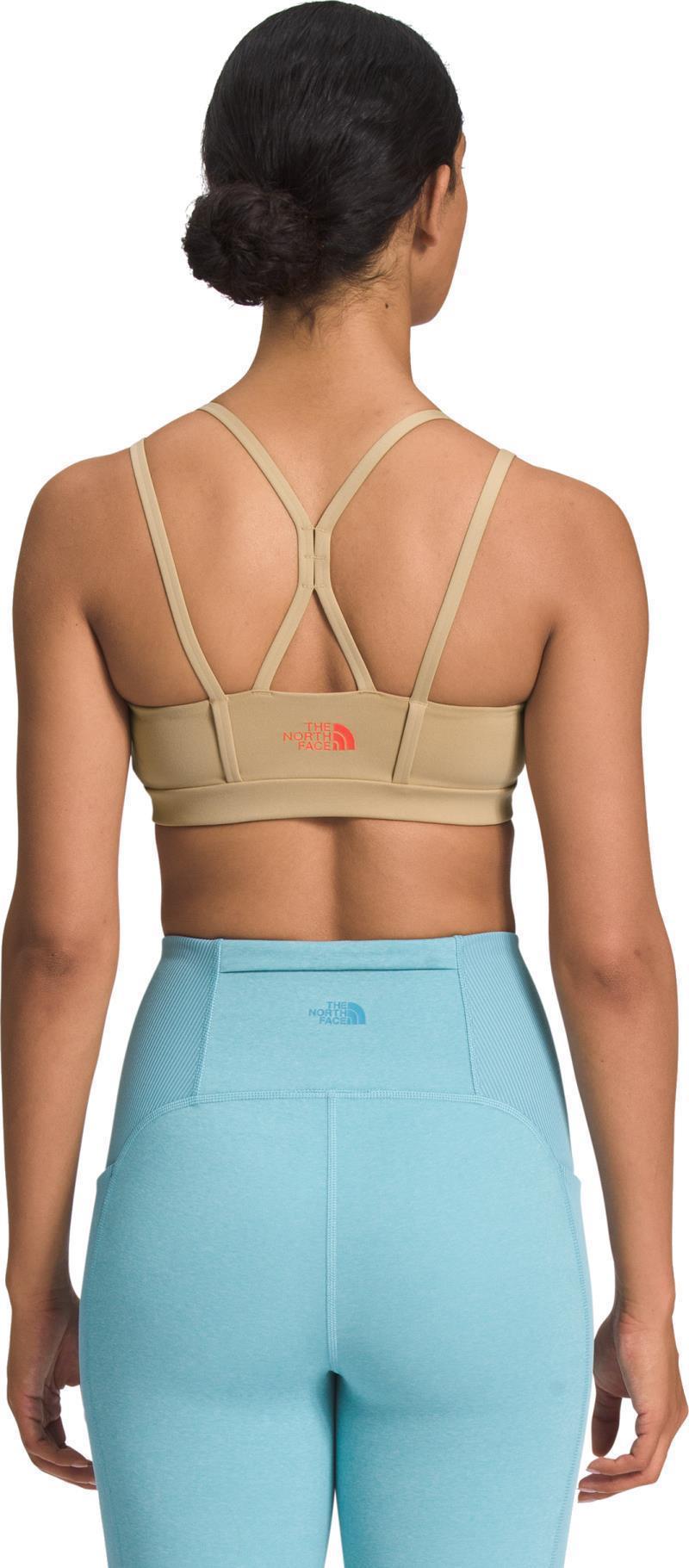 Dune Sky Strappy Bra - khaki stone / retro orange 1