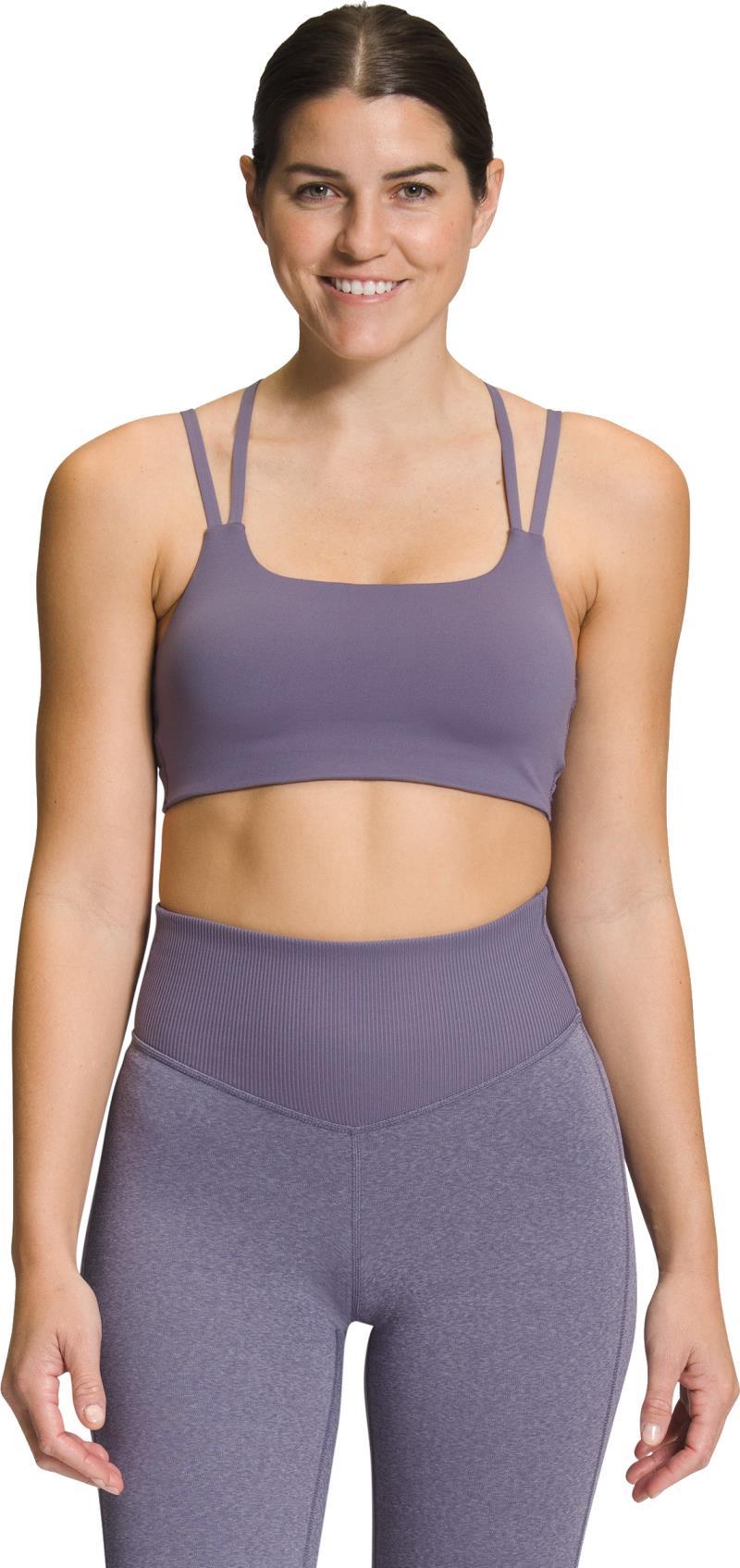 Dune Sky Strappy Bra - lunar slate heather 1