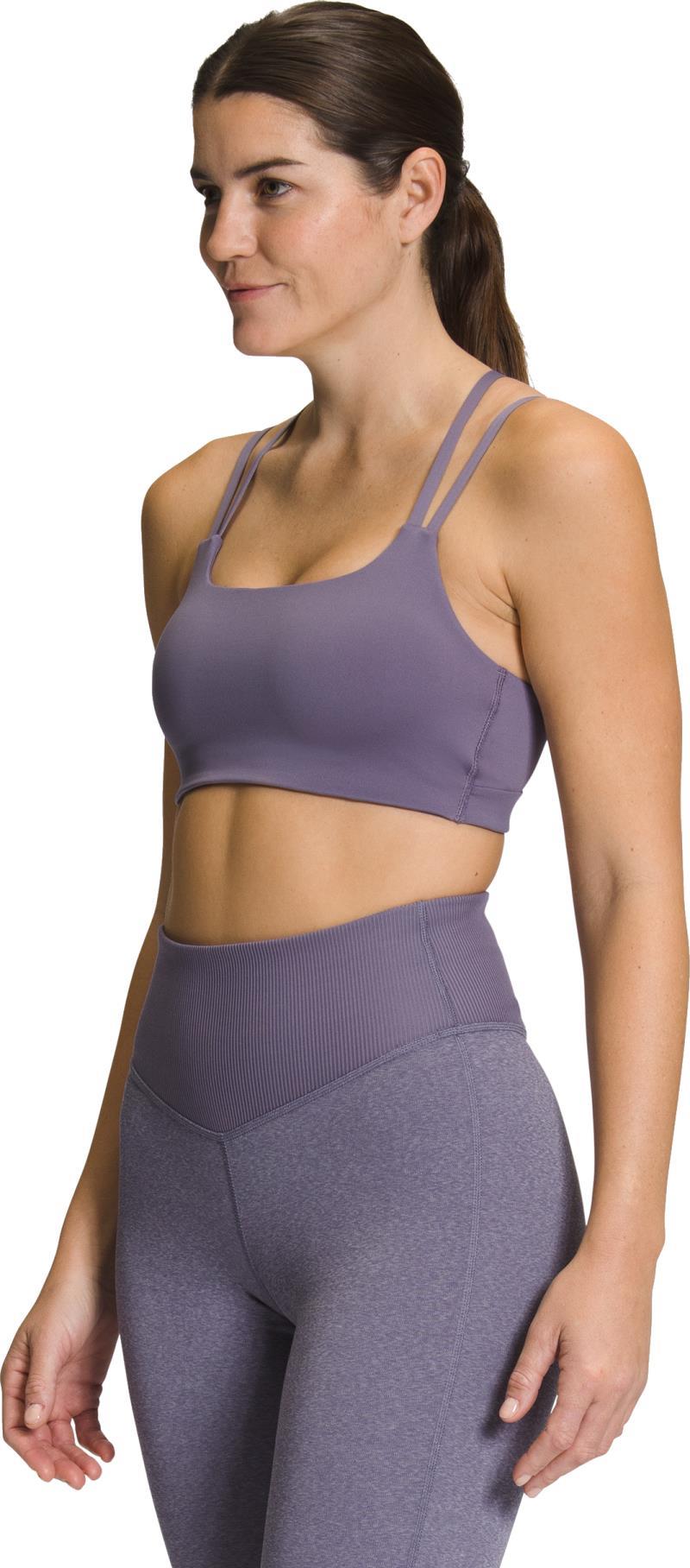 Dune Sky Strappy Bra - lunar slate heather 1