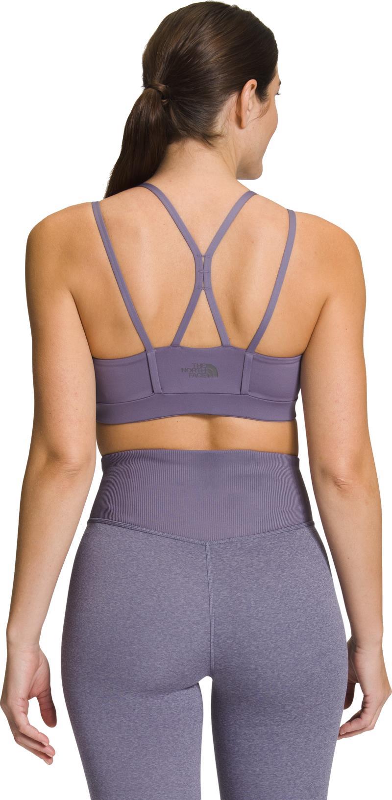 Dune Sky Strappy Bra - lunar slate heather 1