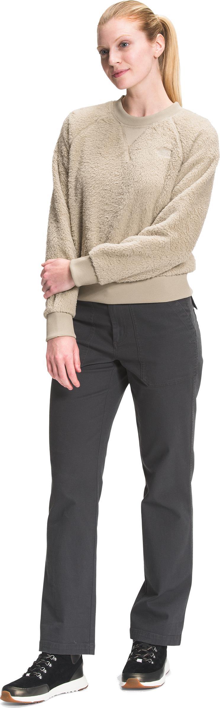 Dunraven Crew - Womens - flax 1