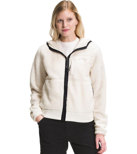 Dunraven Full Zip Hoodie - Womens - gardenia white / tnf black 1