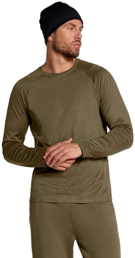 Dynamic LS Tee - Mens - caraway seed dark heather 1