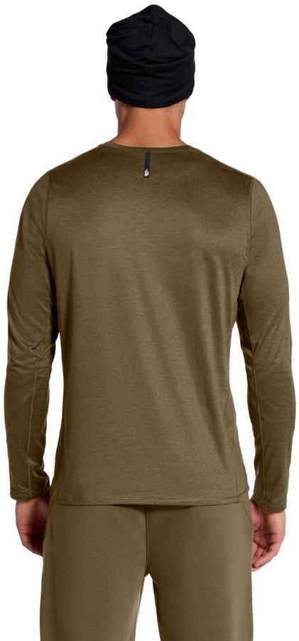 Dynamic LS Tee - Mens - caraway seed dark heather 1