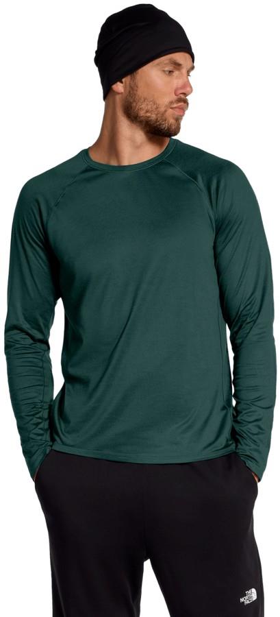 Dynamic LS Tee - Mens - pacific teal dark heather 1