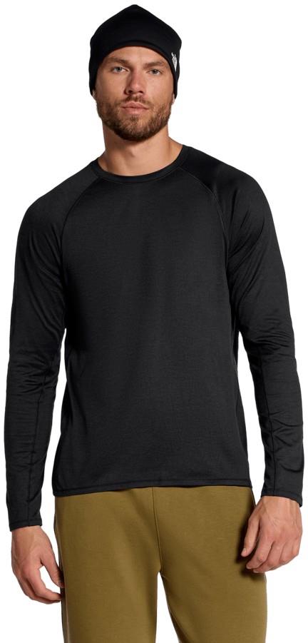 Dynamic LS Tee - Mens - tnf black dark heather 1