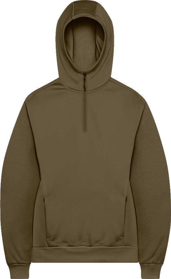 Dynamic Quarter Zip Hoodie - Mens - caraway seed 1