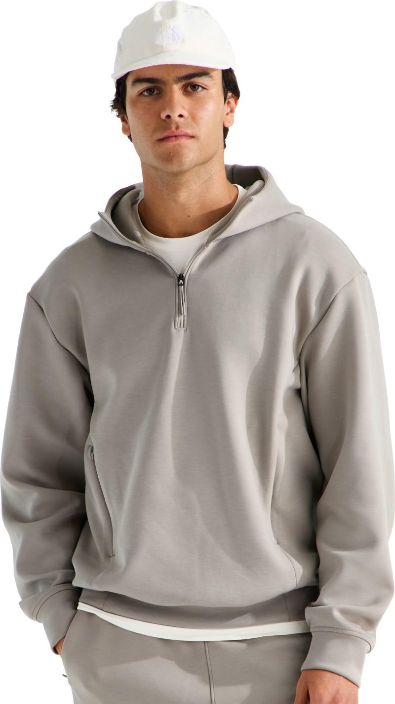 Dynamic Quarter Zip Hoodie - Mens - stone slab 1