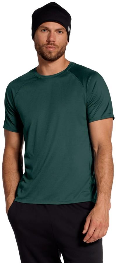 Dynamic SS Tee - Mens - pacific teal dark heather 1