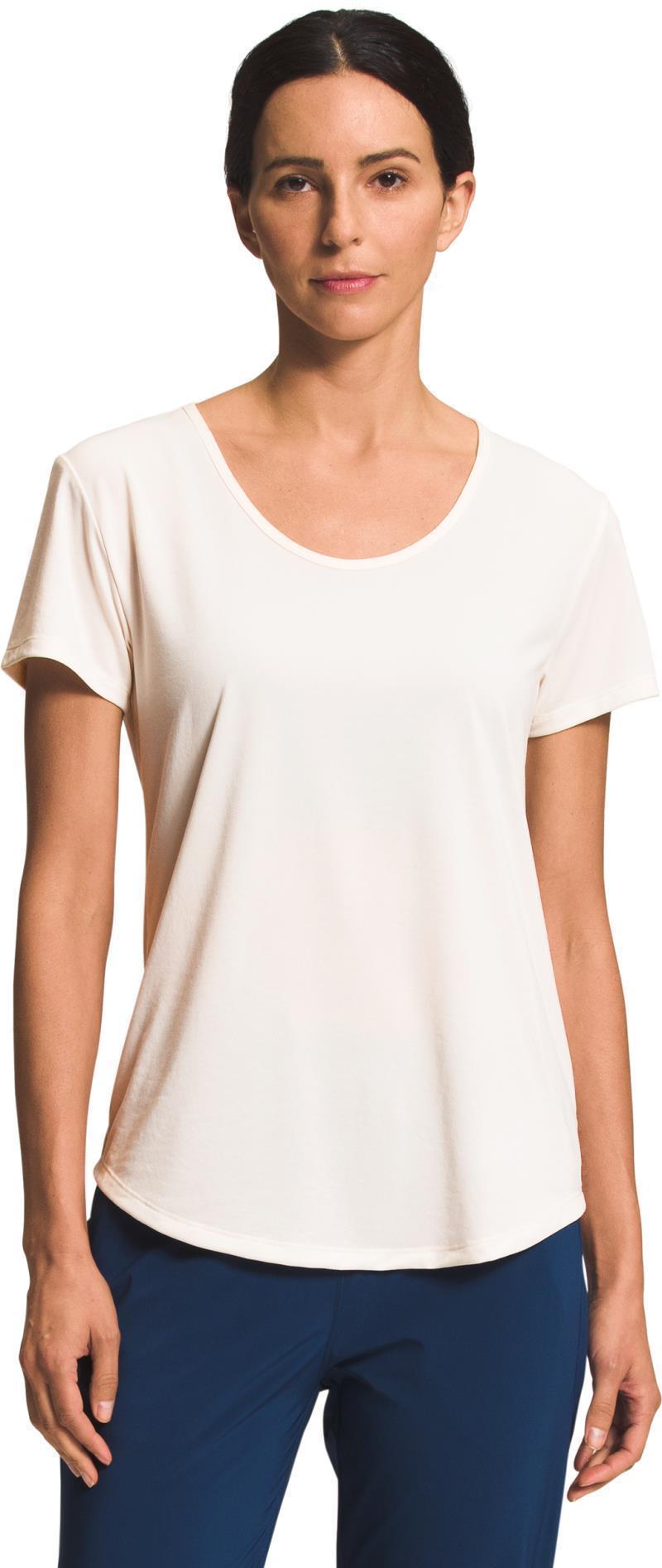 Elevation SS - Womens - Gardenia White 1
