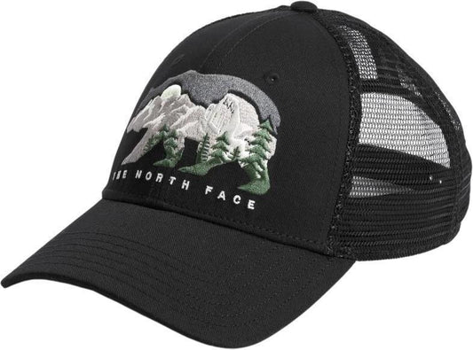 Embroidered Mudder Trucker - TNF Black / Bear Graphic 1