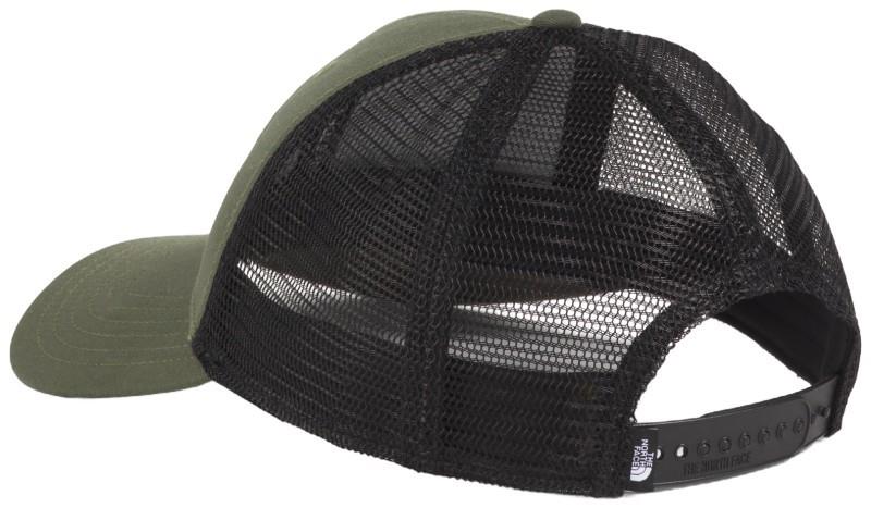 Embroidered Mudder Trucker - new taupe green / bear graphic 1
