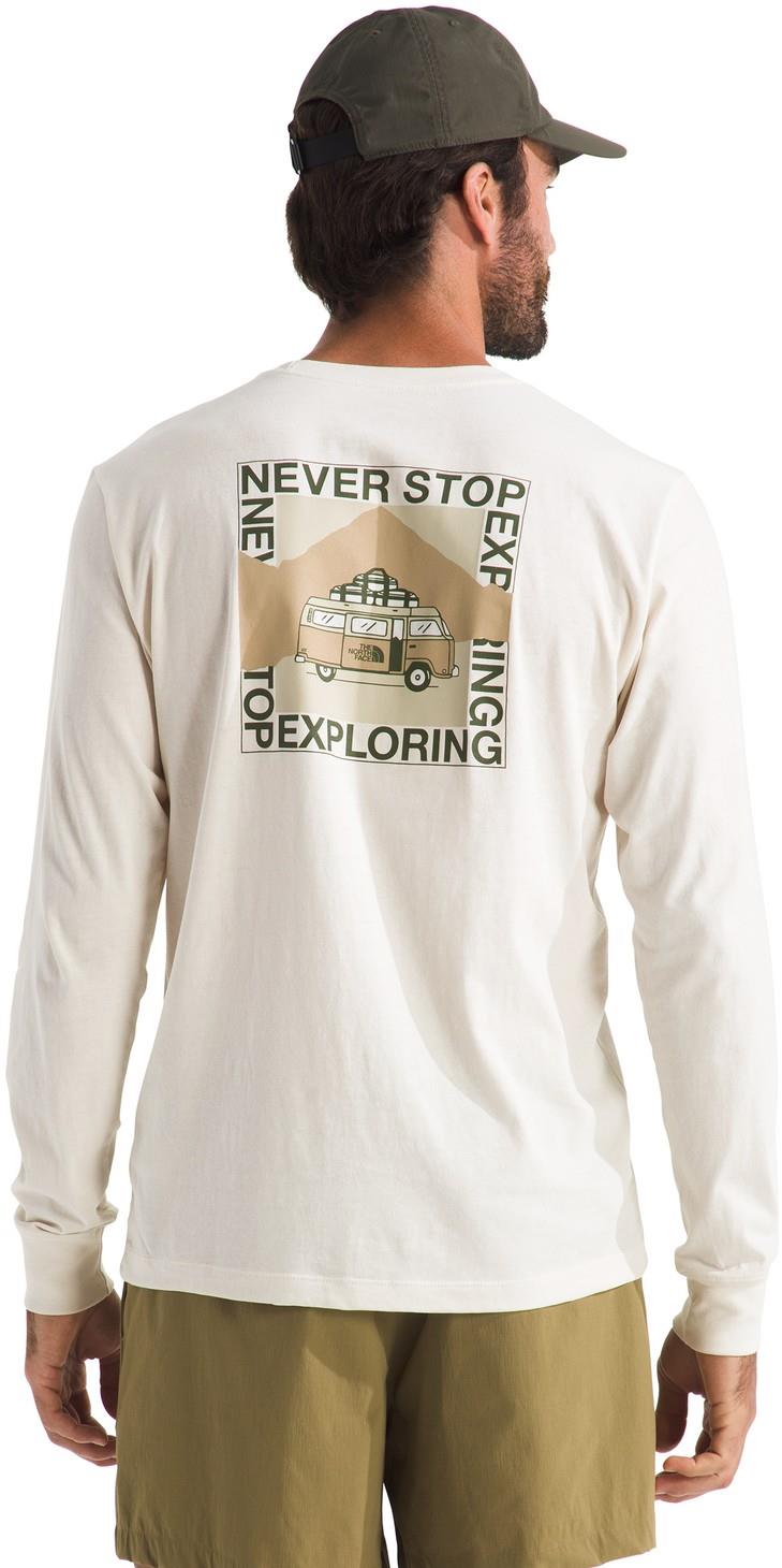 Escape The City LS Tee - Mens - white dune 1