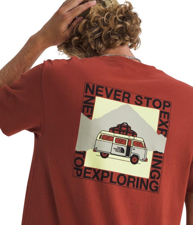 Escape The City SS Tee - Mens - iron clay 1