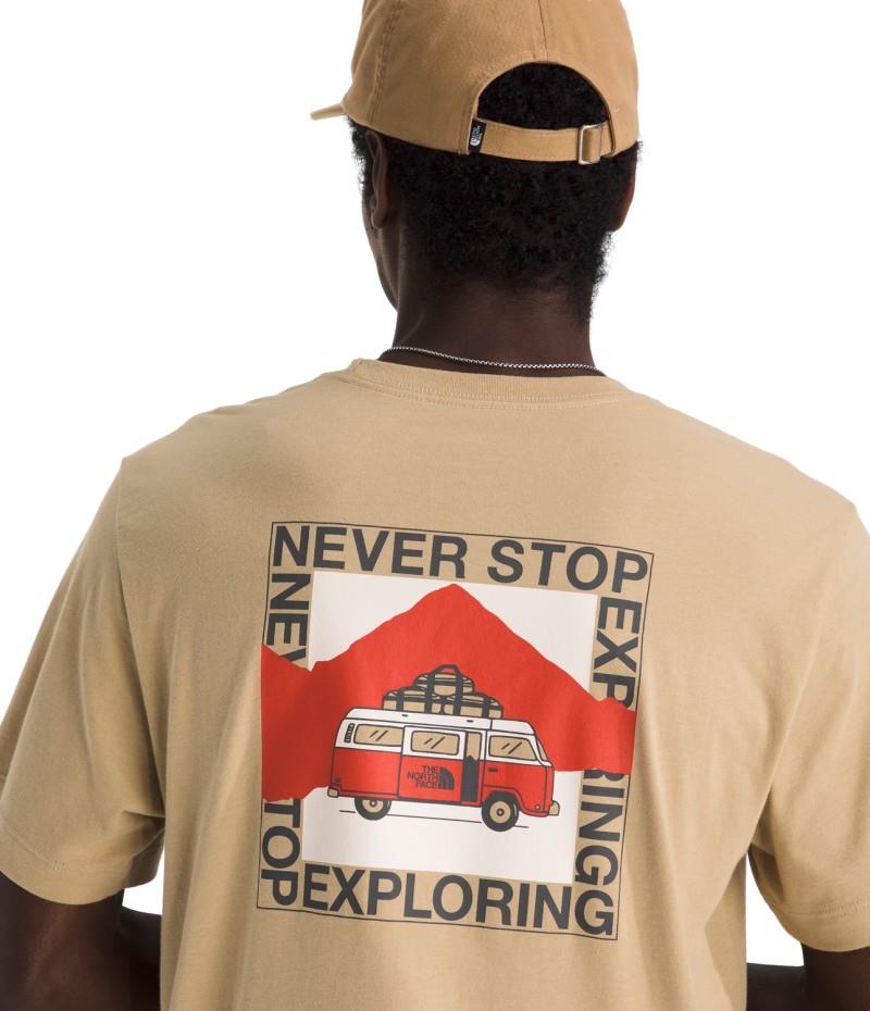 Escape The City SS Tee - Mens - khaki stone 1