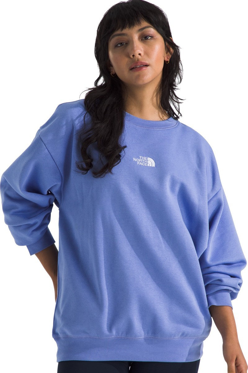 Essential Oversize Crew - Womens - virtual blue 1