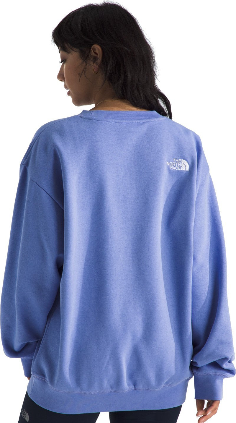 Essential Oversize Crew - Womens - virtual blue 1