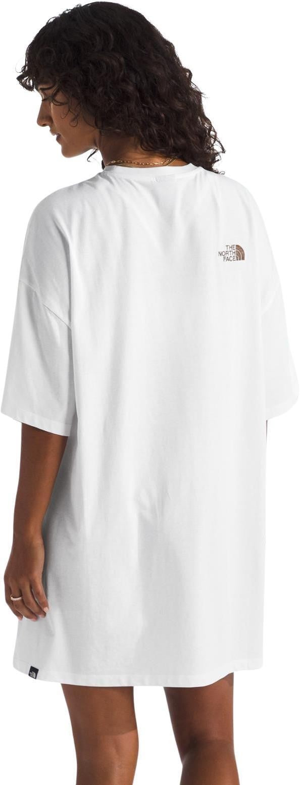 Essential Oversized SS Tee Dress - tnf white / latte 1