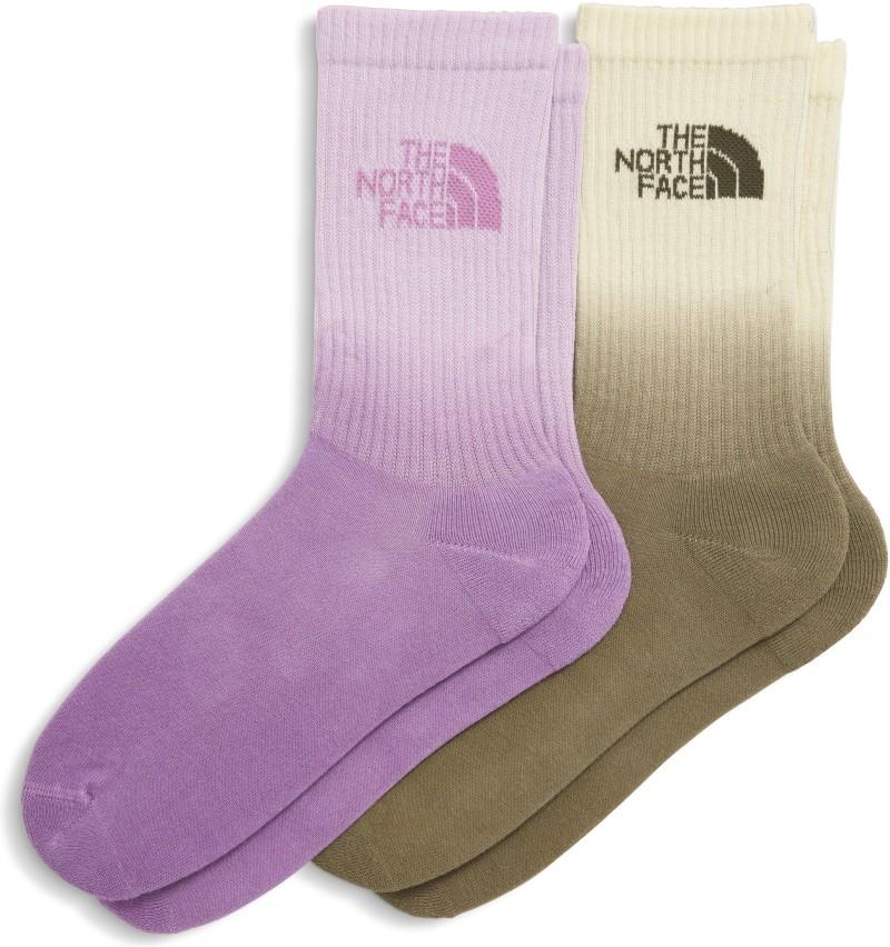 Everyday Crew Dip Dye Socks - 2 Pack - hushed lavender / metal pink / pear / lemon mist 1