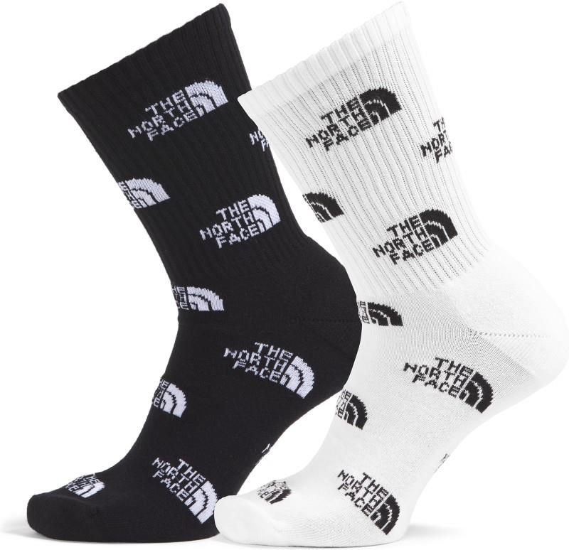 Everyday Crew Logo Socks - 2 Pack - tnf black / tnf white 1