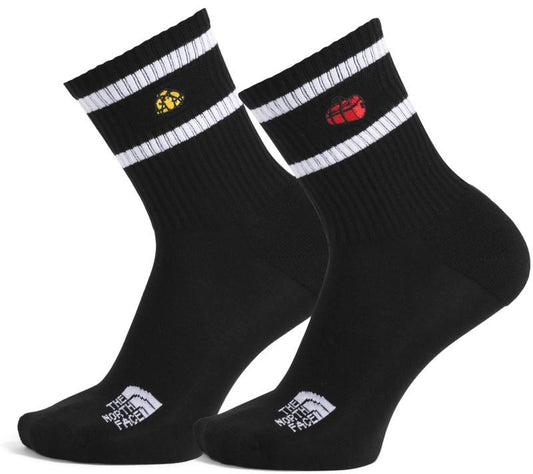 Everyday Crew TNF Icons Socks - 2 Pack - tnf black 1