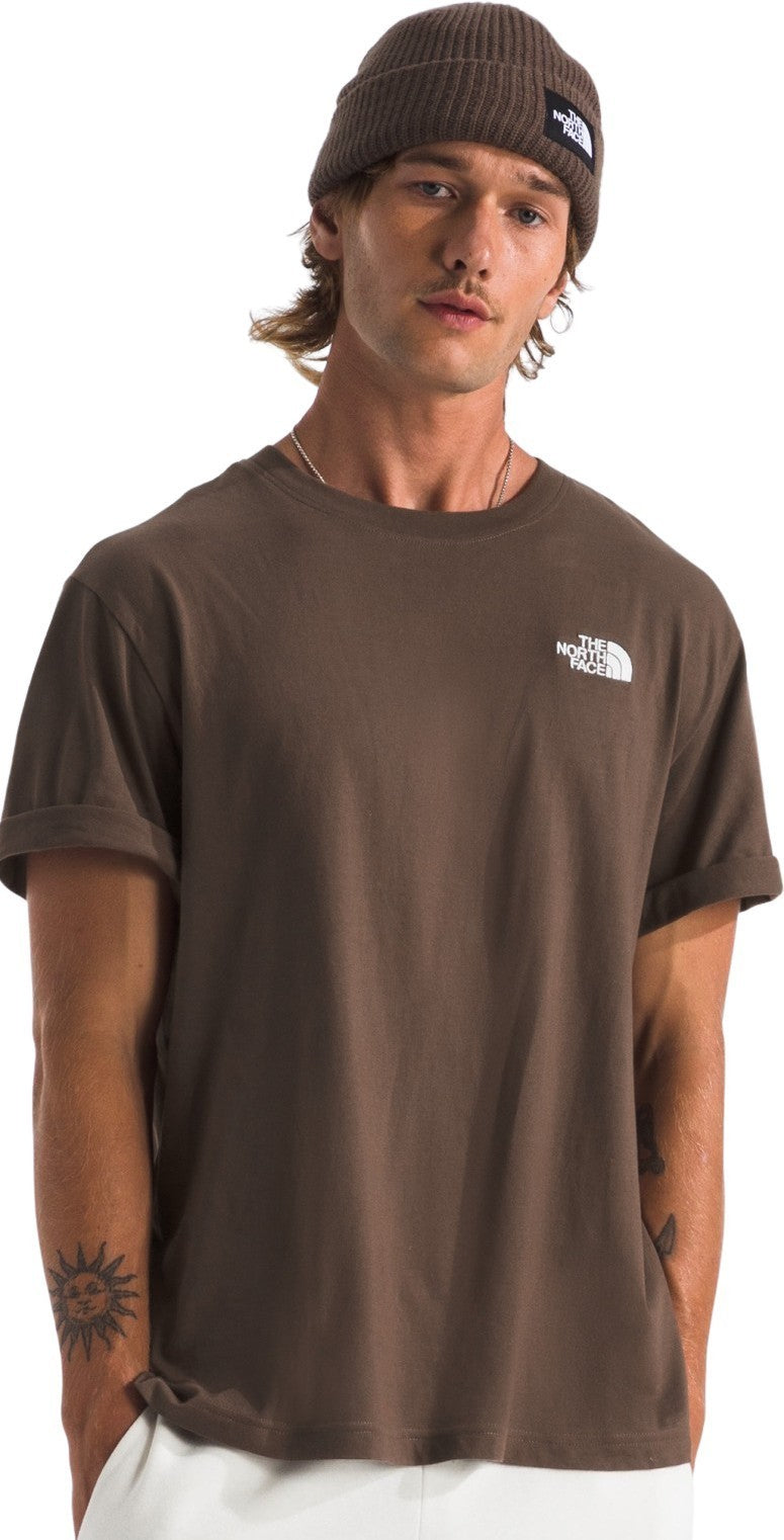 Evolution Box Fit SS Tee - Mens - smokey brown 1