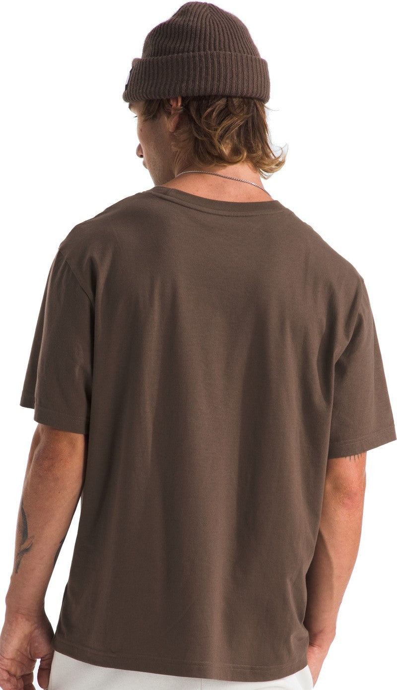 Evolution Box Fit SS Tee - Mens - smokey brown 1