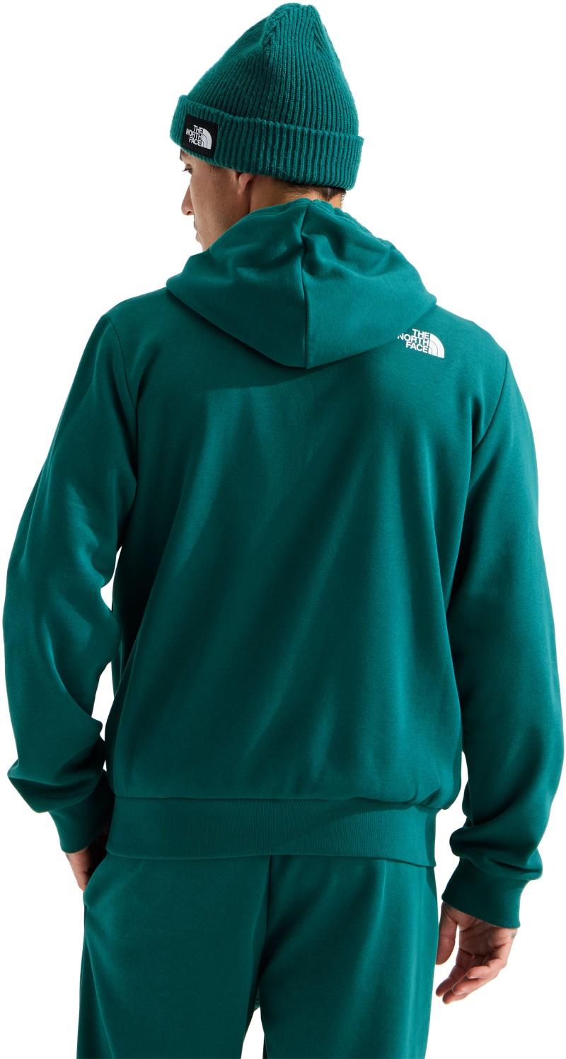 Evolution Box Half Dome Full Zip Hoodie - Mens - pacific teal 1